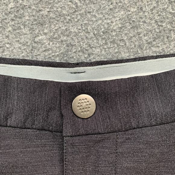 Puma Golf Shorts Mens 30 Grey 101 Heather Flat Front Lightweight Performance - Picture 4 of 11